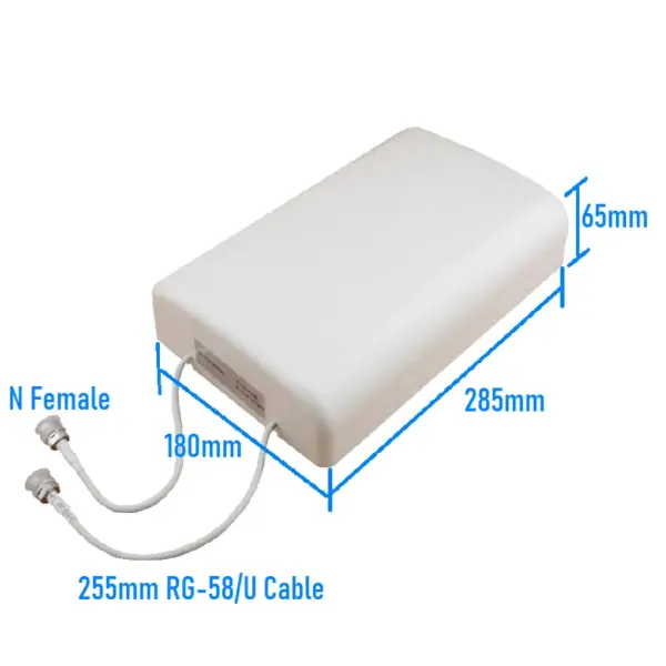 4G LTE Outdoor Antenna 2x2 MIMO External Dual Polarization Panel Directional WiFi Antenna for Router AT&T Verizon outdoor