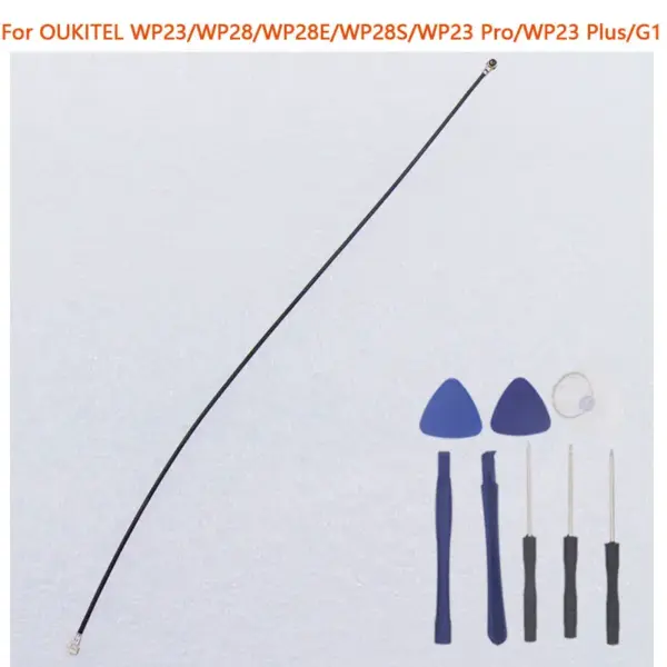 Original OUKITEL WP23 WP23 Pro WP23 Plus WP28 WP28S WP28E WP36 Coaxial Cable Cell Phone Antenna Signal Line For OUKITLE G1 Phone