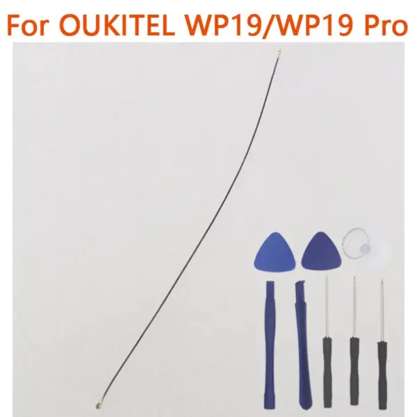 New Original OUKITEL WP19 WP19 Pro Coaxial Line Wifi Wire Signal Antenna Flex Cable Accessories For OUKITEL WP19 Smart Phone