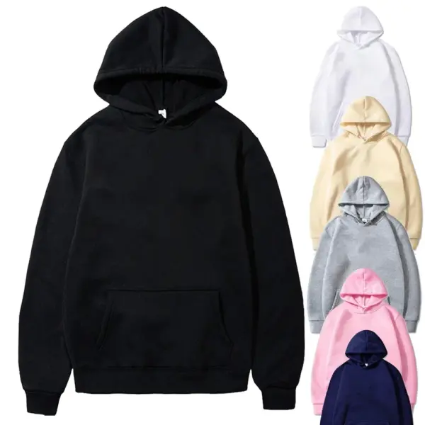 Men's Casual Pullovers Hoodies For Man Spring Autumn Fashion Black Multiple Colour Oversized Sweatshirts Top