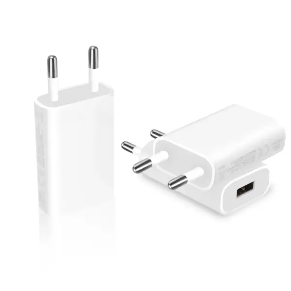 1/5/10pcs 5V 1A EU Mobile Phone Charger 5W Charging Charger Single USB Port Adapter Charger EU Plug Socket Phone Adapter
