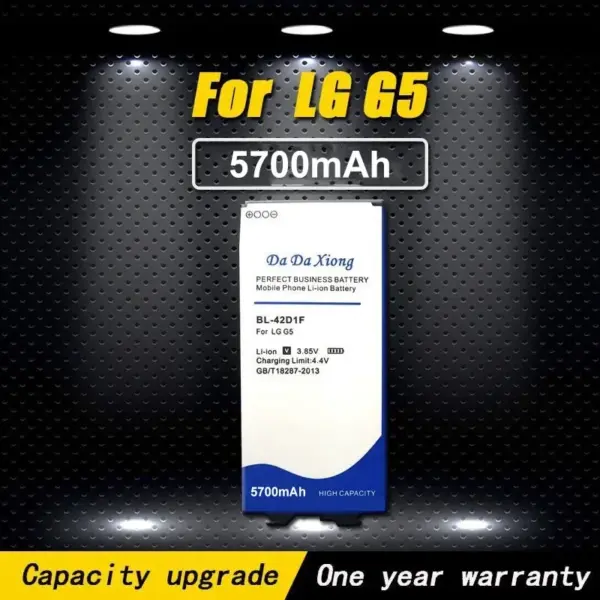 5700mAh For LG BL-42D1F G5 Battery H850 H820 H830 H831 H840 H868 H860N H860 LS992 US992 F700L F700S F700k VS987