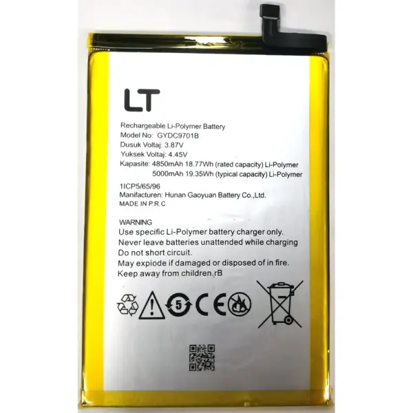 New LT GYDC9701B Replacement Mobile Phone Battery 3.87V 4850mAh
