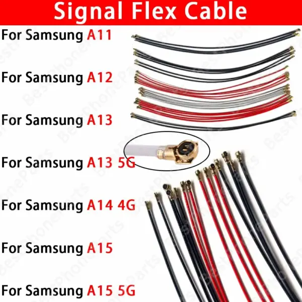 Motherboard WIFI Connect Flex New For Samsung Galaxy A11 A12 A13 A14 A15 5G Signal Antenna Main Board Connector Flex Cable