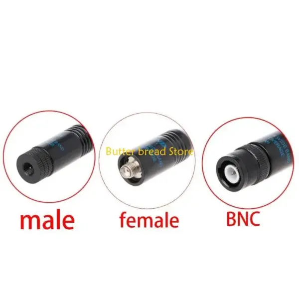 W89C Universal Handheld Radio Antenna VHF/UHF SMA-Male for BaofengUV5R RH-771 Antenna