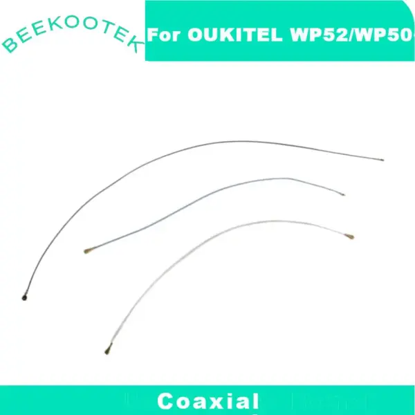 New Original OUKITEL WP52 WP50 Coaxial Wire Connector Wifi Signal Antenna Flex Cable Accessories For OUKITEL WP52 Smart Phone