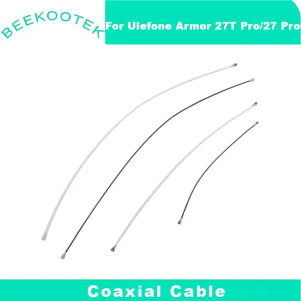 Original Ulefone Armor 27T Pro Armor 27 Pro Coaxial Line Wifi Wire Signal Antenna Flex Cable For Ulefone Armor 27pro Smart Phone