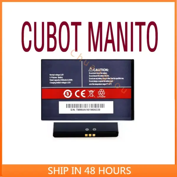 High quality Replacement Battery 2350mAh For Cubot manito Mobile phone