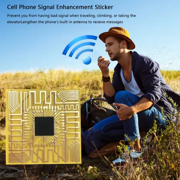 Mobile Phone 4G Amplifier Portable Phone Signal Enhancement SP3 SP4 Antenna Stickers for Cell Phone Network