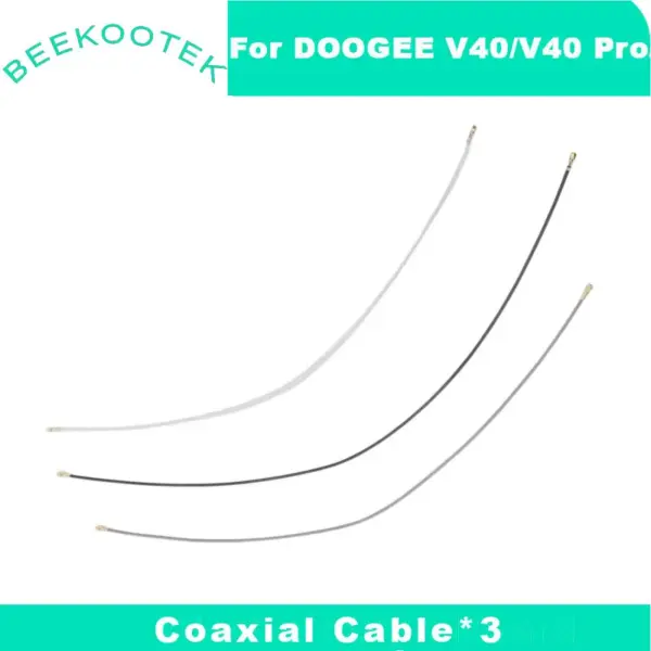 New Original DOOGEE V40 V40 Pro Coaxial Cable Line Wifi Wire Signal Antenna Flex Cable Accessories For DOOGEE V40Pro Smart Phone