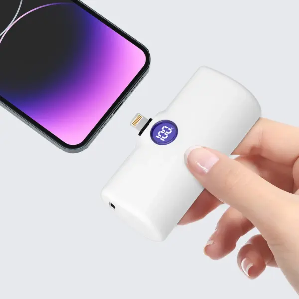 Powerbank Fast Charging Portable Charger Power Bank for iPhone Samsung Xiaomi OPPO External Battery Type C or Lightning Plug