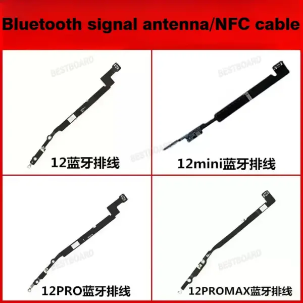 Bluetooth Signal Antenna NFC Cable Flex For iPhone 11 12 13 mini Pro Max Bluetooth Signal Antenna Flex Cable Replacement Patrs