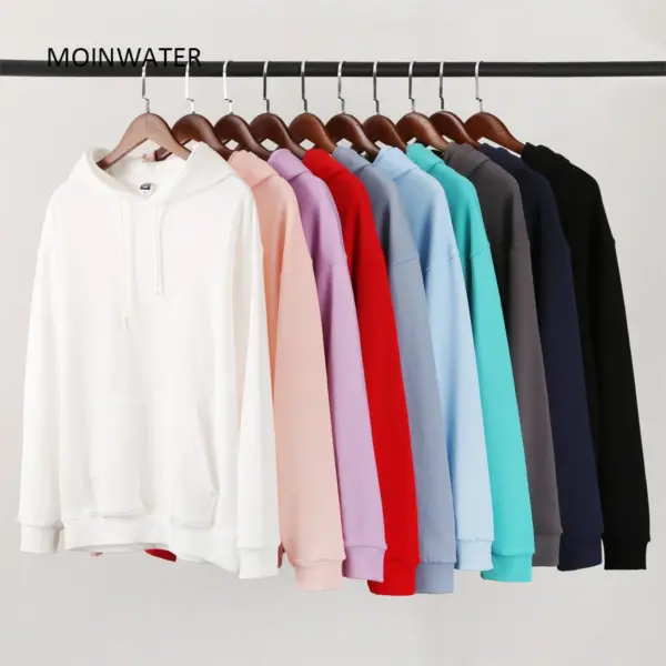 WAVLATII New Women White Hoodies Female Spring Light Green Sweatshirt Lady Autumn Casual Long Sleeve Tops MH2239