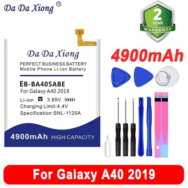 AB553446BU EB-BA405ABE EB425161LU Battery For For SAMSUNG Galaxy Note 9 A40 S3 A7 E2652 S7 A21S AEC3 Batteries+ Tools