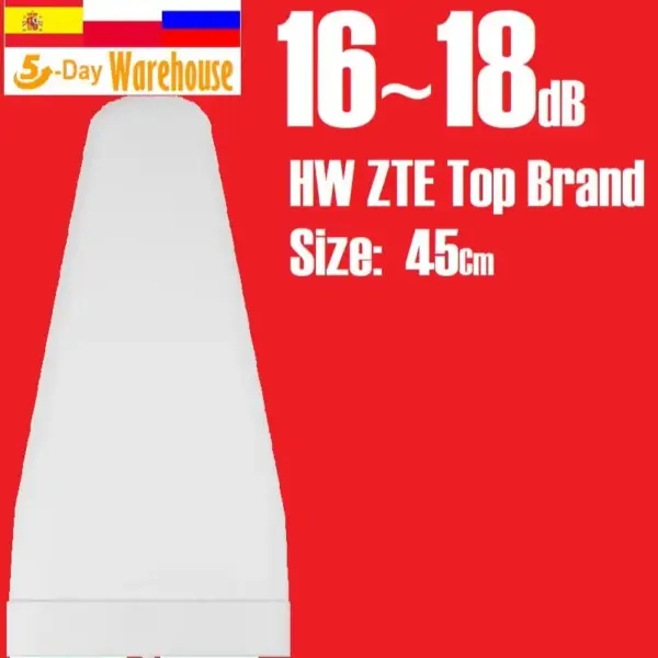 HWATEL 18 db 2G 3G 4G Outdoor cell phone signal booster Antenna LPDA 700 3800 mhz For cellular repeater amplifier