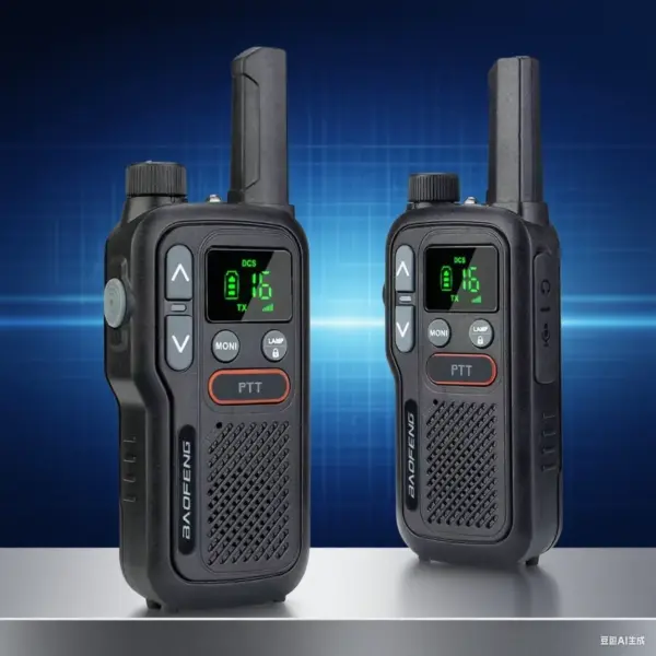 Baofeng 2 pcs Mini Walkie Talkie PMR 446 USB Portable Two-way Radio dual PTT Walkie-talkies T18 Portable Radio for Hunting Cafe