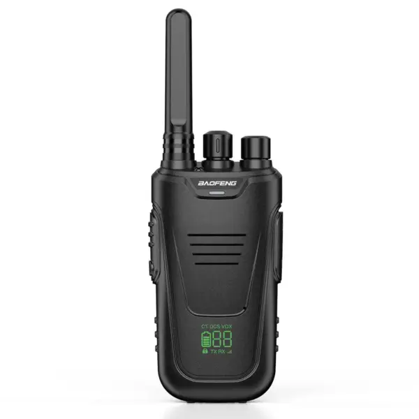 2PCS Baofeng BF-T11 Walkie Talkie UHF 16CH USB Charger VOX Flashlight Long Range Rechargable Portable Two Way Radio for Kid Gift