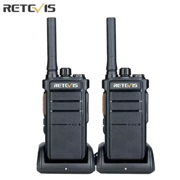Retevis RB626 Walkie Talkie Powerful 3W Long Range USB C Charging 2000mAh Battery Scrambler Encryption Two Way Radio for Hunting