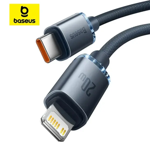 Baseus USB C Cable PD 20W For iPhone 14 13 12 11 Pro Max XRFast Charging Charger USB Type C Cable For iPad USB C Data Wire Cord